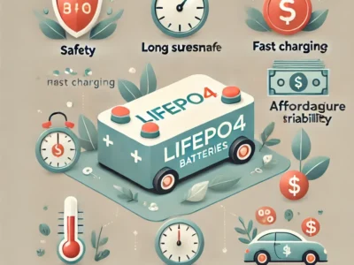 benefits of using LiFePO4 batteries