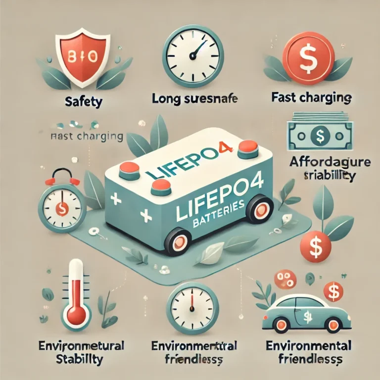 Mengapa Battery LiFePO4 Menjadi Pilihan Utama untuk Kendaraan Listrik