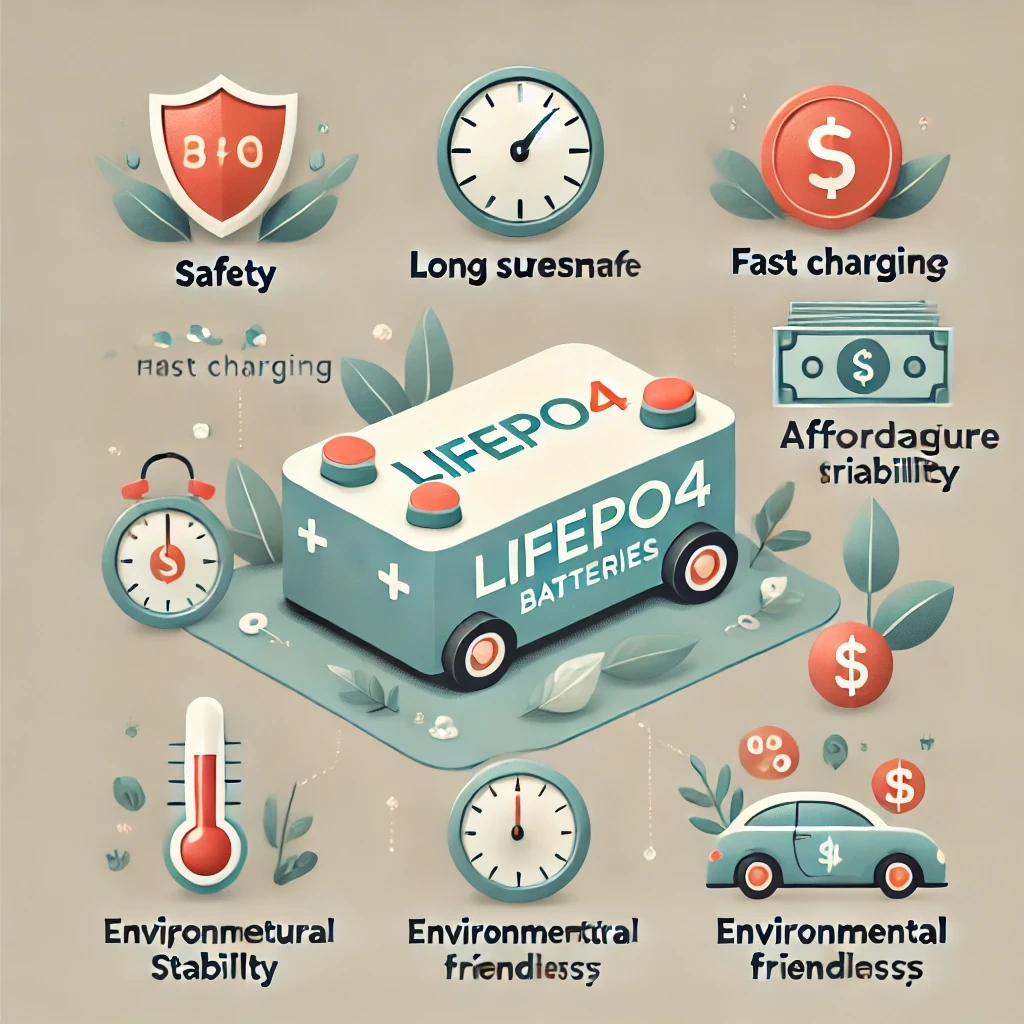 Mengapa Battery LiFePO4 Menjadi Pilihan Utama untuk Kendaraan Listrik