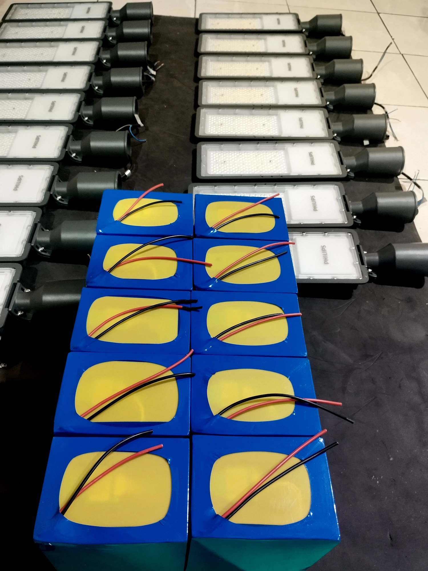 Konversi Lampu PJU Philips 100W dari AC ke DC